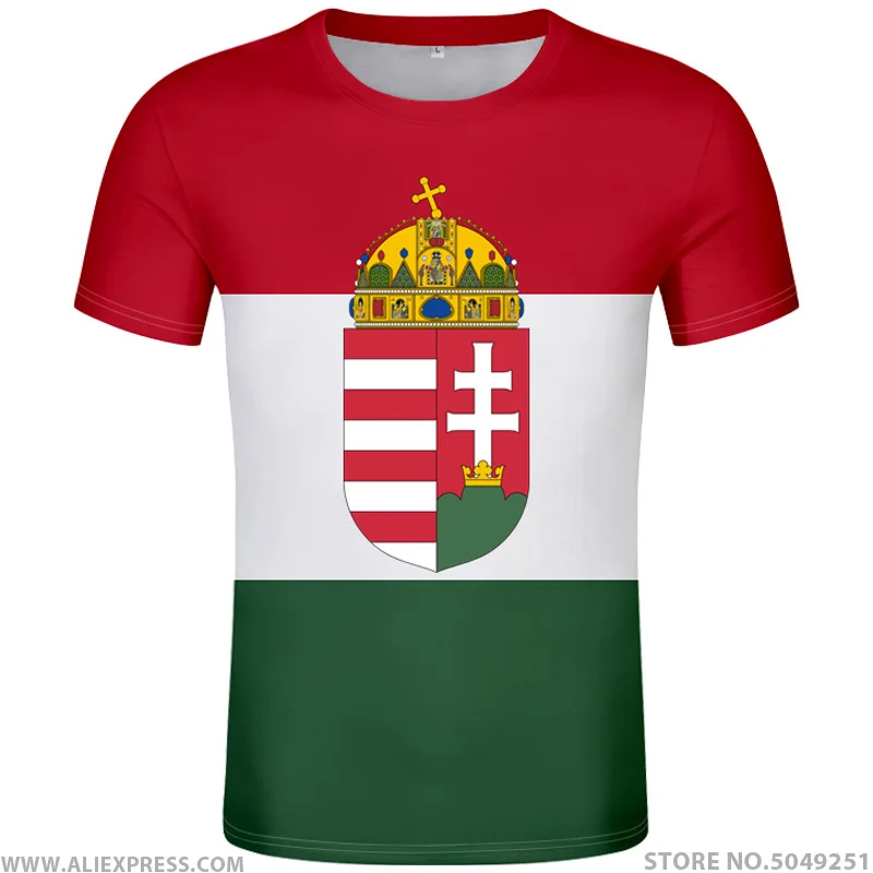 

HUNGARY t shirt diy free custom made name number hun t-shirt nation flag hu hungarian country college print photo logos clothing