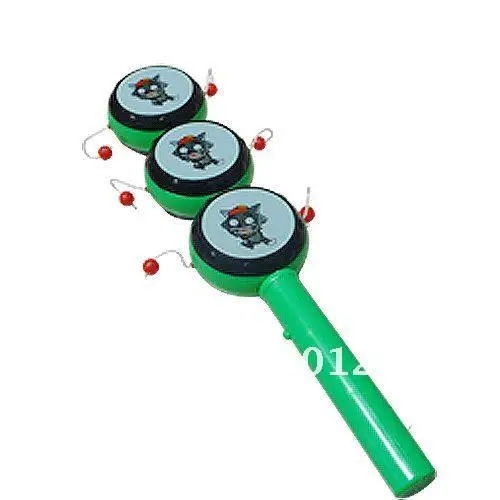 Flash Three hand drums/light up toys /novelty product/5pcs/lotdrum kit toysdrum toy setdrums