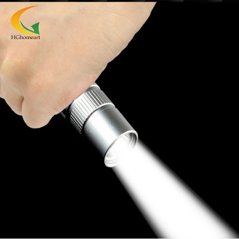Light Aluminium Alloy Mini Flashlight Cree Led stainless Flashlight Torch High Power Led keychain With