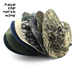 Отдыха камуфляж cap туристический рыбак шляпа Rush крышка джунгли шляпу увеличился утолщение