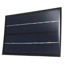 LEORY Solar Panel 9V 3W Solar Charger DIY 6V Rechargeable Battery Charger Module Epoxy Polysilicon Cells