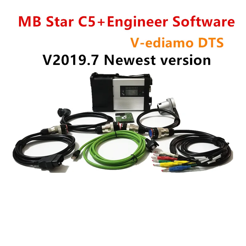 

New generation V2019.09 with Wifi MB Star C5 SD Connect Compact 5 multiplexer support VEDIAMO DTS MONACO software for MB SD C5