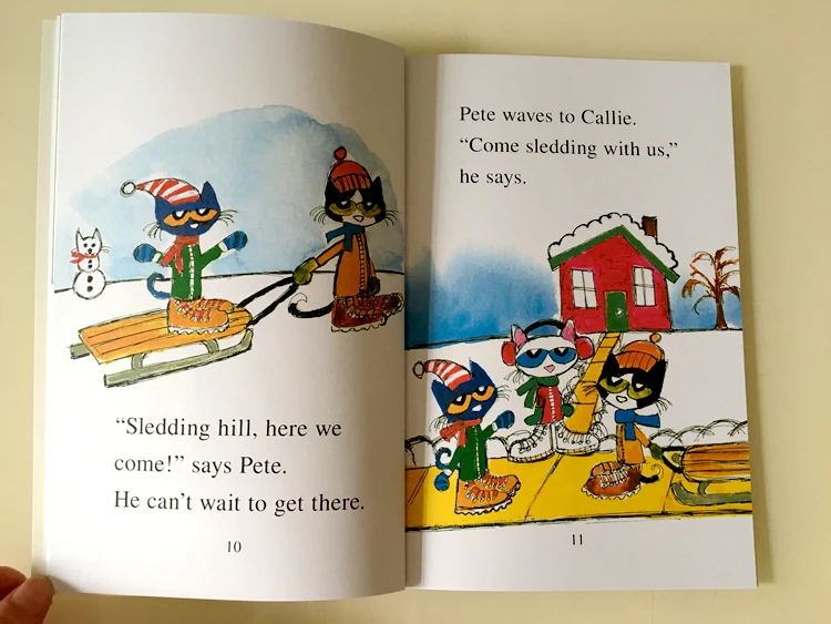 Pete o Gato Livros Conjunto Posso Ler Imagens Crianças Bebê História Famosa Inglês Contos Criança Livro Farmyard 17 - eu 6 o gato imagens livros crianças bebê história