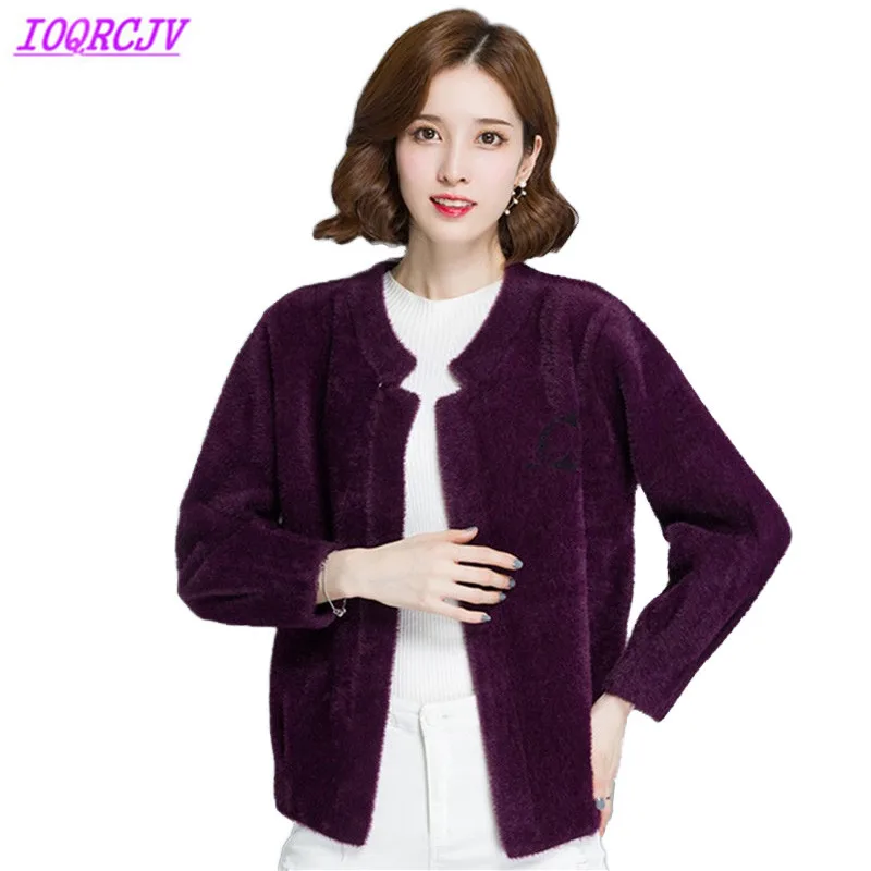 Knit cardigan jacket for women 2018 spring and autumn Wool