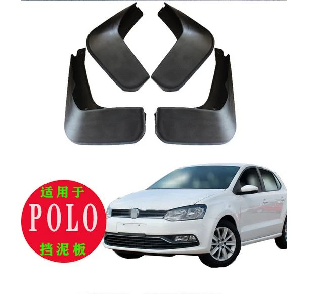 

4pcs specia for Volkswagen GOLF POLO 2011 2014 AUTO Mudguards car fender Mud Flaps Mudflaps