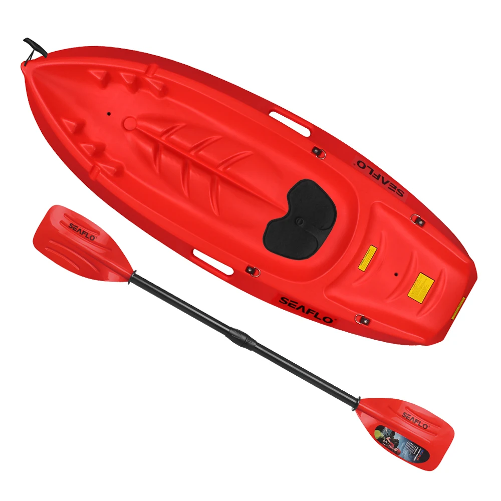 Seaflo Youth Kids 71" Lightweight Sit on Top Single Kayak Boat Canoe