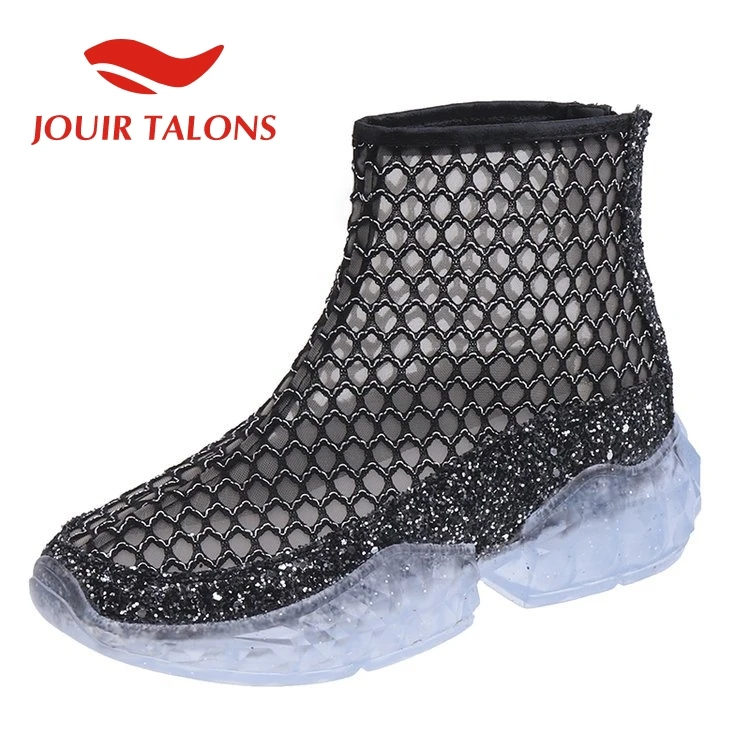 

Brand Design INS Hot Ladies Leisure Bling Hollow Women Shoes Woman Casual Summer Boots