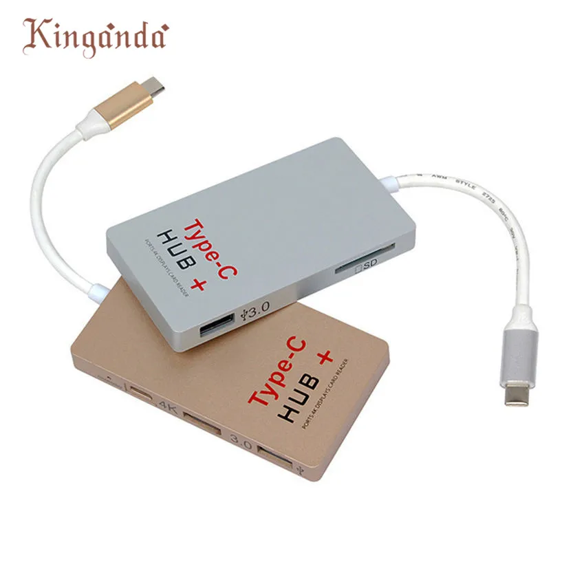 Многофункциональный 6-портовый Usb 3. 0 type-c концентратор устройство для чтения