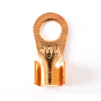 

50Pcs 10A Copper Battery Cable Connector Terminal Crimping 1.5-4mm2 Wire