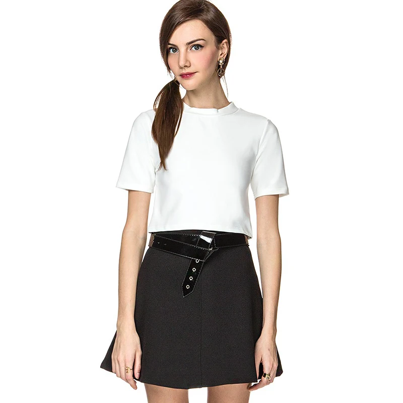 New Summer Crop Top Plus Size T Shirt Women Tops Plus Size Crop Tops