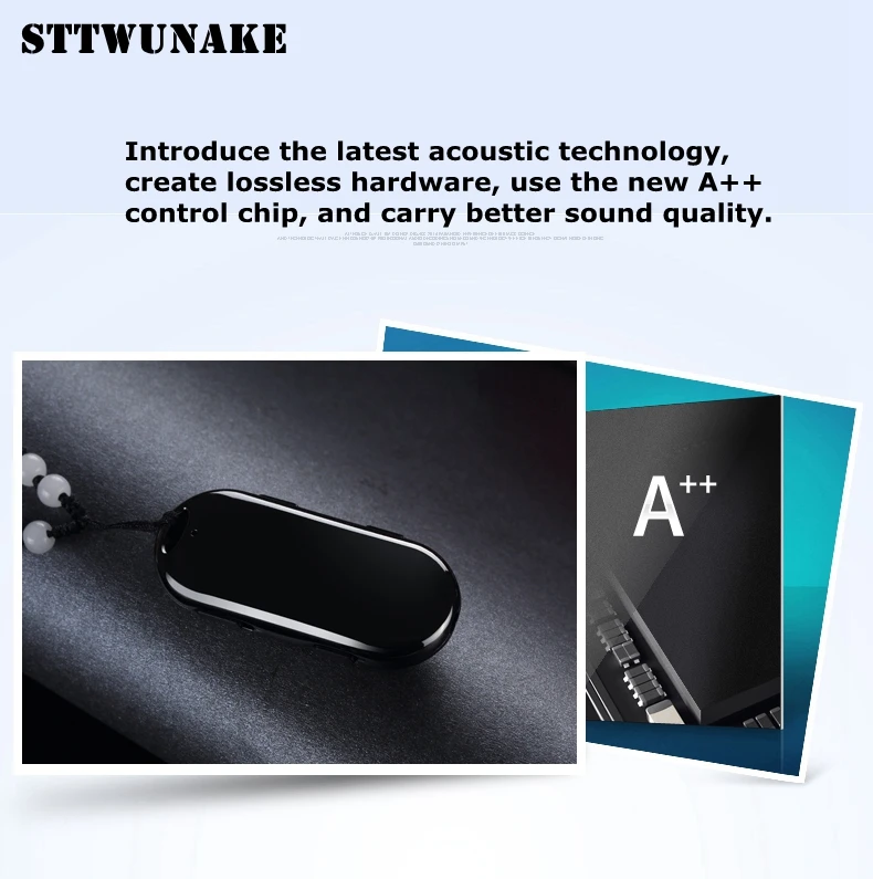 STTWUNAKE professional Digital HD 58hours Mini hidden Voice Recorder Audio Recorder Dictaphone denoise long-distance