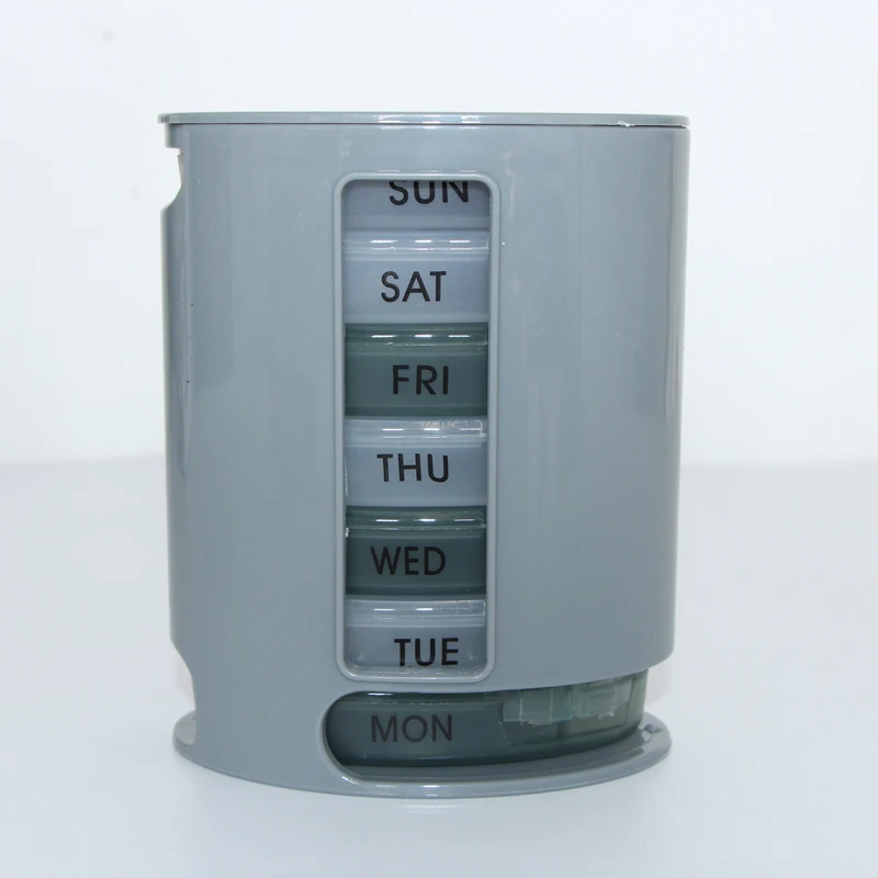 

New 7 Days Pill Organizer Pro Storage Case Compact Organize Mini Pills Storage Box Convenient Medicine Storage Box