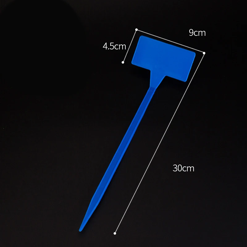10 шт. 30 см Т-типа upturn Семена растений Этикетки Пластиковые Бирки Детские садовый маркер