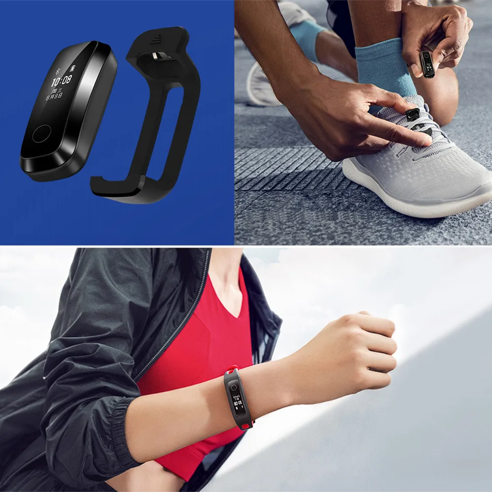 huawei Honor Band 4 фитнес-трекер стандартная версия Смарт-браслет трекер сердечного ритма Смарт-часы