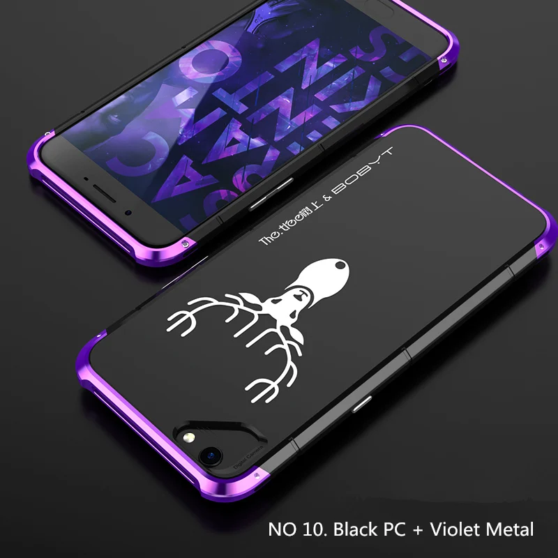 NO 10. Black PC + Violet Metal