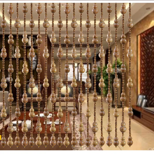 rideau perle bois leroy merlin