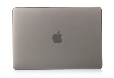 Все) матовый чехол для Apple MacBook Air Pro retina 1" 12" 1" 15" Сумка для ноутбука Mac Book 11,6/13,3/15,4 - Цвет: Grey