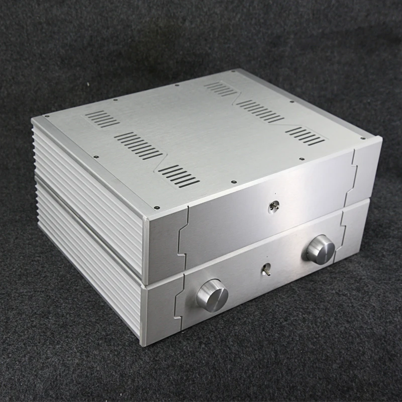 Полностью алюминиевый корпус усилителя BZ4310C/BZ4310D DIY (430*150*340 мм)/Чехол