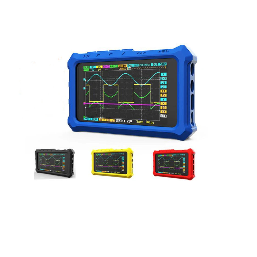

2019 Original Mini DS213 Case Silicone Protective Case for DS203 DS213 Oscilloscope Blue Black Red Yellow Case