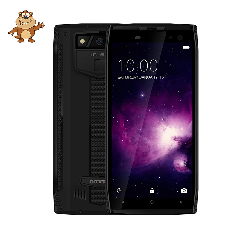 IP68 Водонепроницаемый DOOGEE S50 6 ГБ 128 Гб Смартфон 5180 мАч быстрой зарядки 18:9 5 7