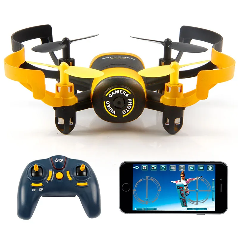 Мини Drone RC Quadcopter Вертолет FPV Камеры HD Непоседа Toys JXD 512 В 2.4 ГГц НЛО Mini One Key возврат и