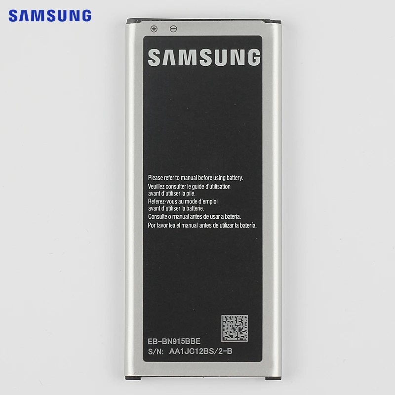 

SAMSUNG Original Replacement Battery EB-BN915BBC For Samsung GALAXY Note Edge N9150 N915K N915L N915S Authentic Battery 3000mAh