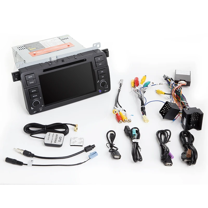 Perfect Android 9 Octa Core in dash car dvd player for bmw e46 318 /320/325/330/335/M3 gps navigaton autoradio audio bluetooth 4G SWC 5