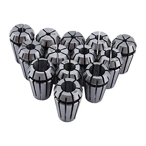 ER11 Collet Set, 13PCS ER11 Collet Chuck CNC Spindle ER11 Collet Lathe