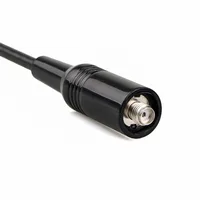 אנטנה sma נקבה נאגויה NA-771 Wide Band Dual VHF / UHF 144 / מחשבי כף-יד 430MHz רדיו Soft אנטנה SMA-F נקבה שחור J6106A (5)