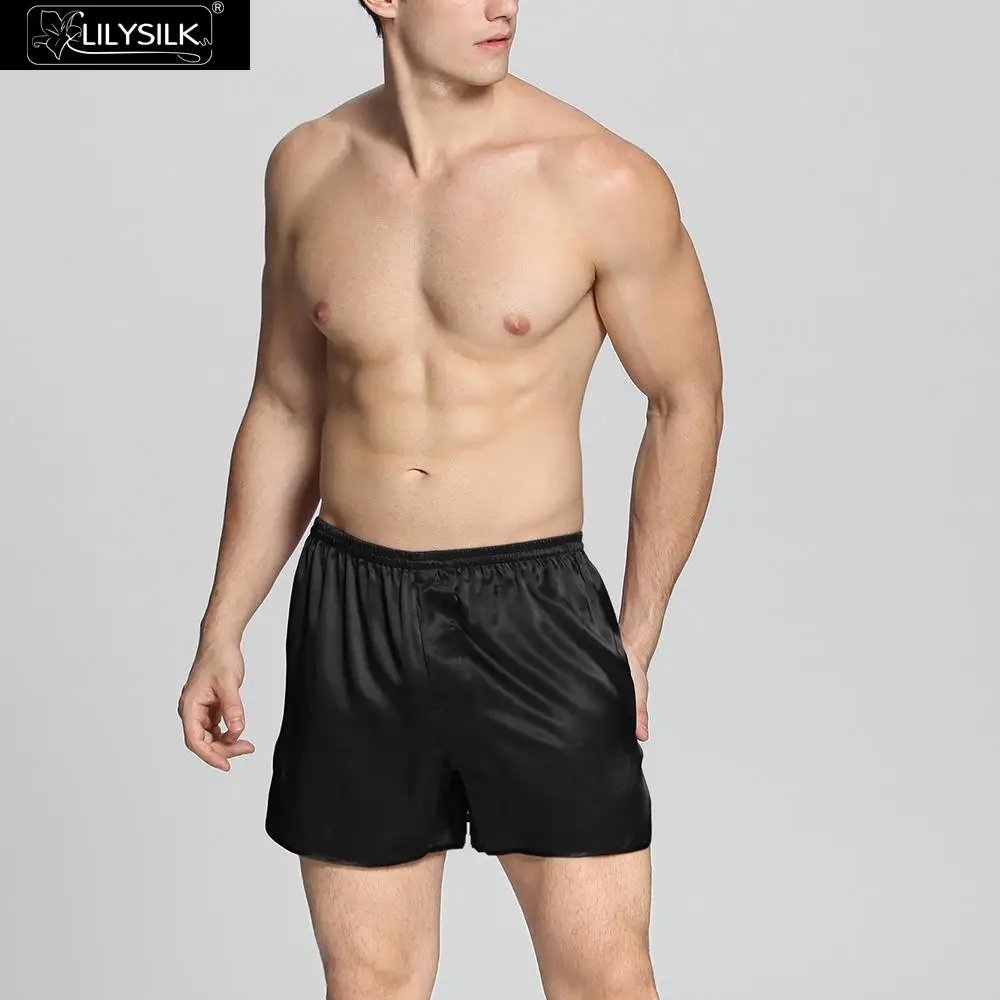 

LilySilk Boxer Men Shorts 100% Silk 22 Momme This Item Selling At Loss Due To Subtle Flaws Free Shipping
