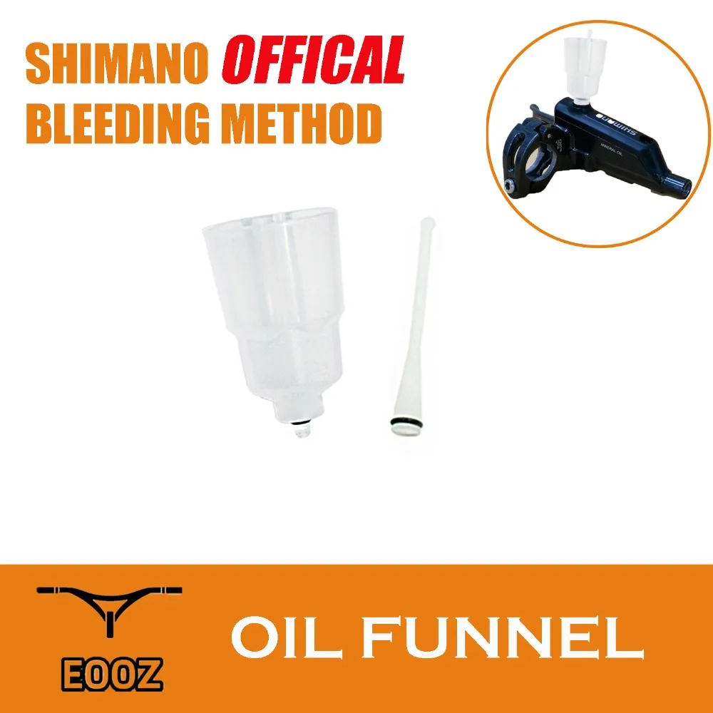 

EOOZ Bicycle Disc Brake Bleed Kit Oil Funnel Oil Stopper For shimano MTB and Road hydraulic disc brake Fit shimano SM-DISC