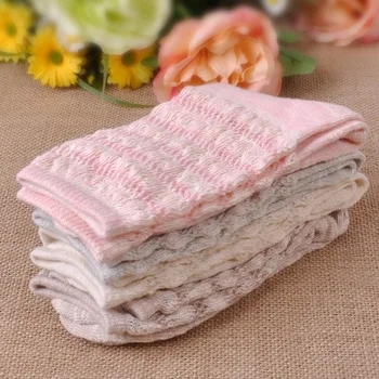 

ciciTree New Fashion Solid Japanese Floral Style Female Winter Hot Casual Cotton Socks Women Pile Heap Socks Ankle High Slouchy