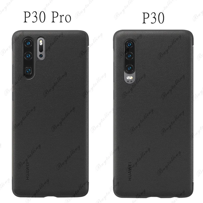 Официальный huawei P30 Pro Чехол с зеркальным окном и функцией пробуждения/сна чехол с откидной крышкой для huawei P30 чехол Smart View чехол