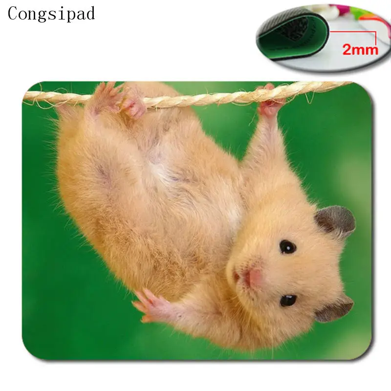 

Congsipad 22x18/25x20/29x25New Style Funny Funny Mouse Animal mouse pad Design Rectangle Non-Slip Rubber Durable Gaming MousePad