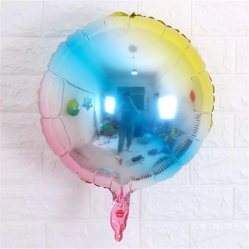 32 дюйма переливчатая Радуга Цвет номер Фольга воздушные шары От 0 до 9 лет Happy День рождения украшения Детские воздушные шары для дня рождения Balo