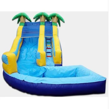 Best Commercial Inflatable Water Slide, Castle Slide Inflatable Trampoline Inflatable Water Slide With Air Blower
