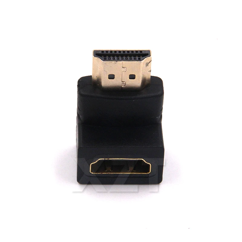 90 градусов HDMI к HDMI адаптер HDMI мужчин и женщин конвертер для 19 pin кабели HDMI конвертер