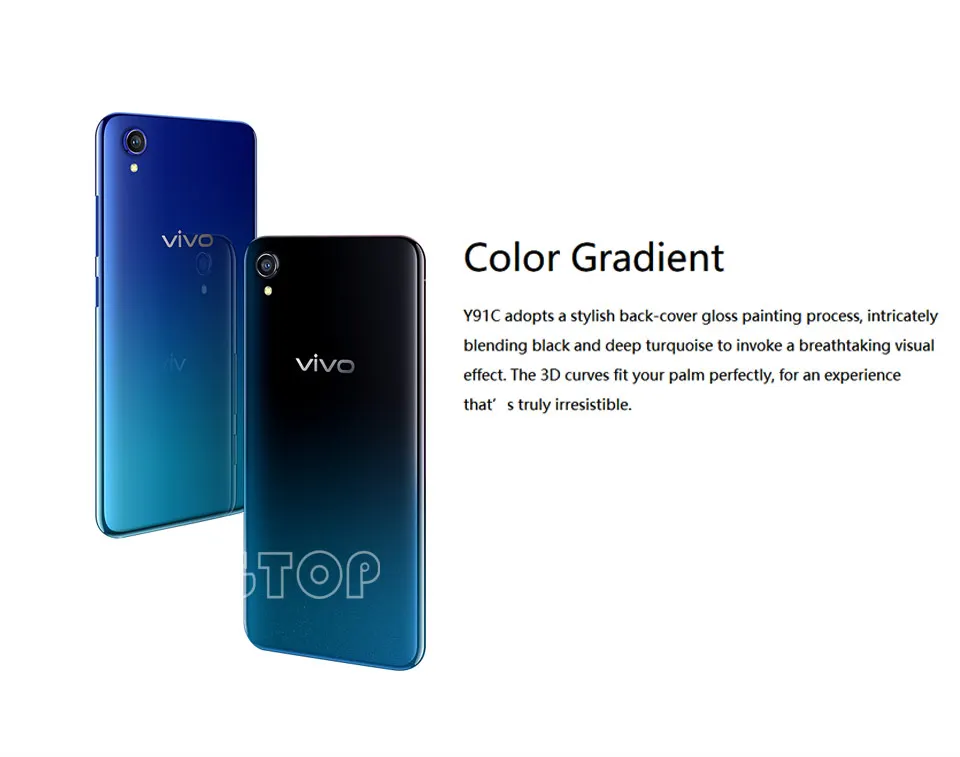 Мобильный телефон vivo Y91C, 6,22 дюйма, полный экран, 4030 мА/ч, 2 Гб ОЗУ, 32 Гб ПЗУ, Восьмиядерный процессор, фронтальная камера Android 8,1, 5 МП, задняя камера 13 МП