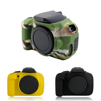 

Portable Soft Silicone Rubber Camera Case For Canon EOS 700D 650D 600D DSLR body Protector cover