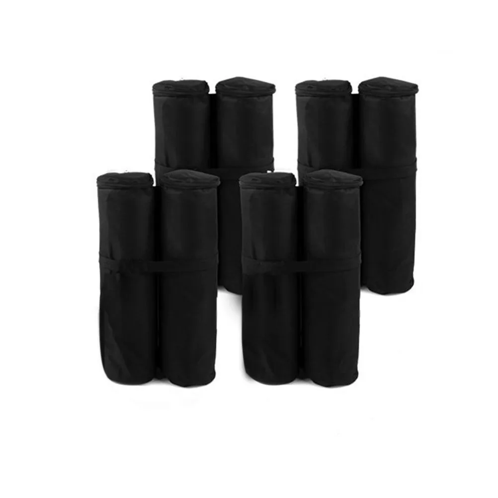 4pcs Pavilion Party Tent Marquee Stand Weights Fixing Sandbags (Black