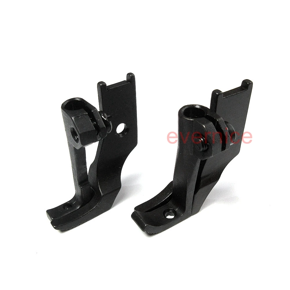 

Left+Right Toe Zipper Foot For Juki Lu-562 Lu-563 Lu-1508 Dsc-244 245 Dnu-241+