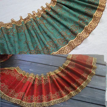 

18.5cm 7.28"wide 2Yards/lot DIY Lace Accessories Elastic Stretch Tulle LaceTrim for Garment Decoration