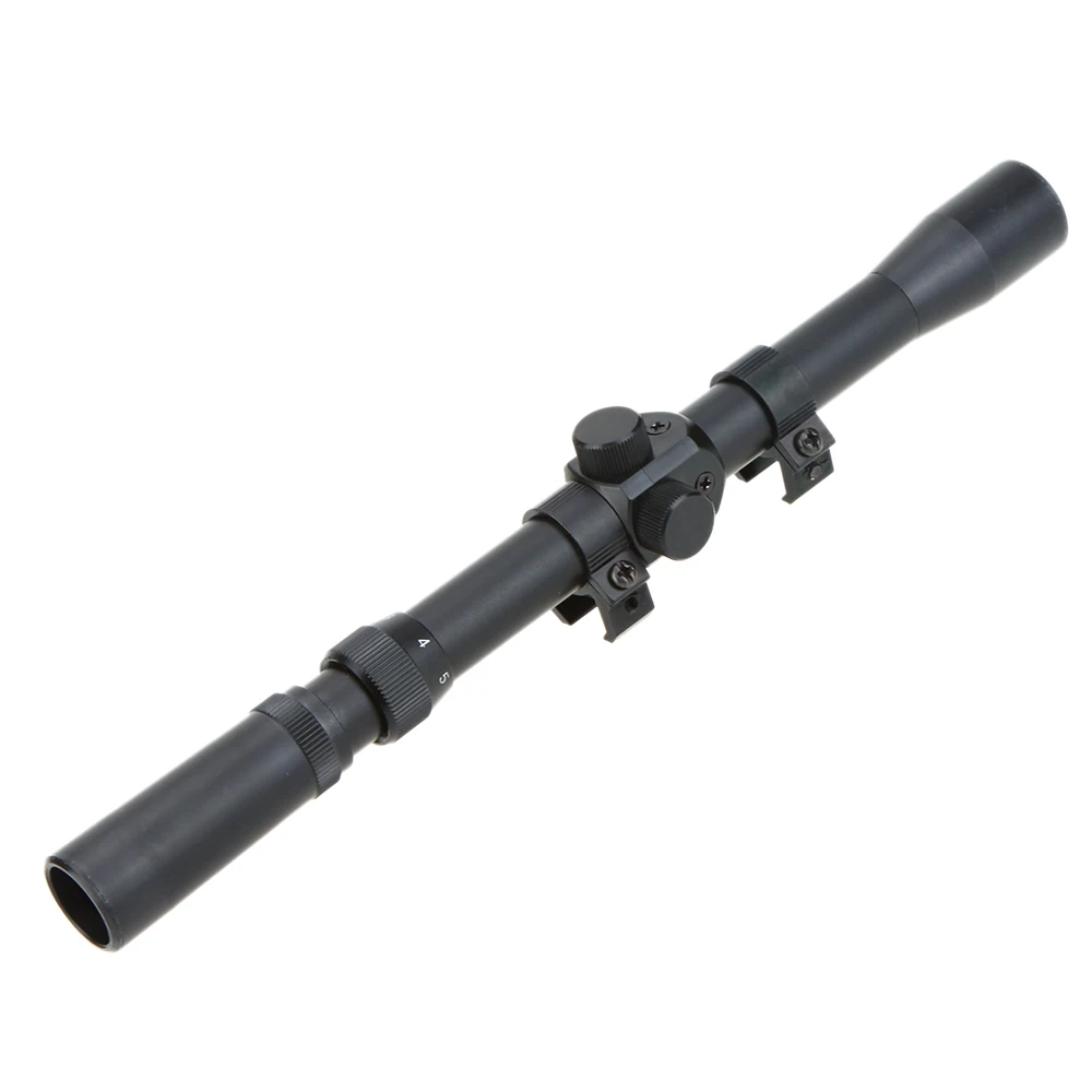 3-7x20 Телескопический Прицел Sniper Scope Sight Riflescope Professional Sight Scope с креплениями для охоты