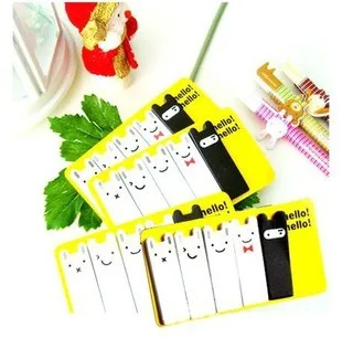 

Cute Rabbit Stationery Sticker Bookmarker Memo Pad Flags Sticky Notes