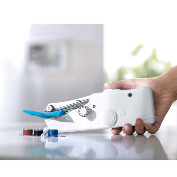 Home Handheld sewing machines Mini Portable Stitch Sew needlework