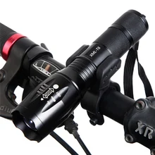 Professional CREE XM L T6 3800LM 5 Modes Bicycle Light Torch Waterproof Zoomable LED Flashlight Bike