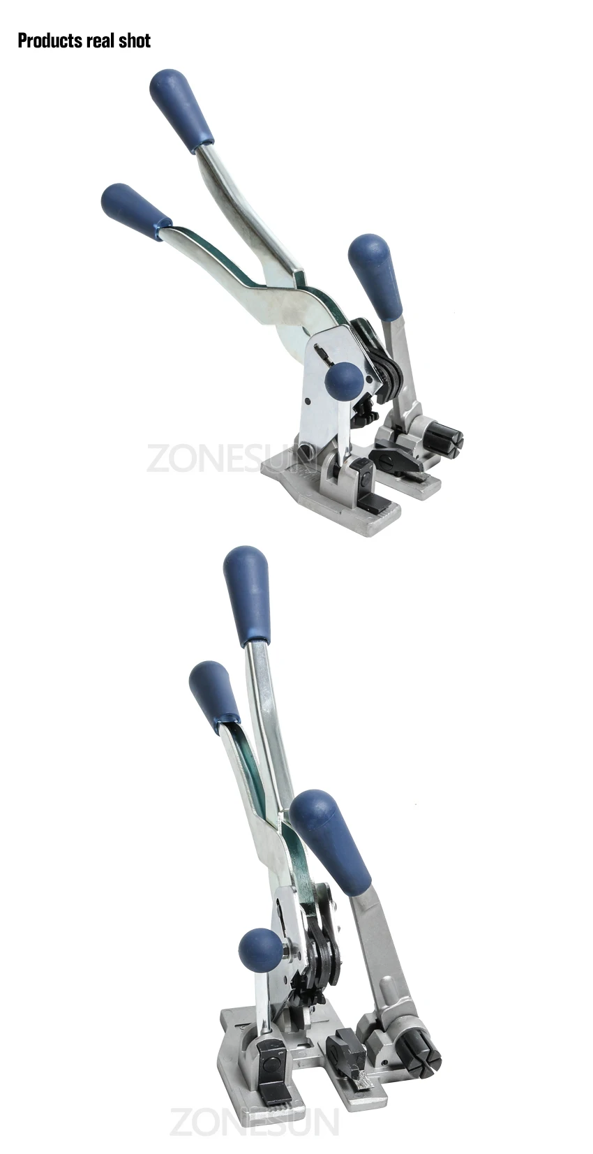 embalagem multifuncional plástico 13mm pp cinta correia tensor cortador mão conjunto