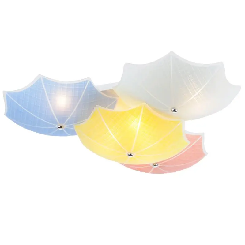 

Romantic Colored Umbrellas Kid's Room Ceiling Lamp Creative Children Bedroom Ceiling Lamps Study Room Ceiling Lights Fistures