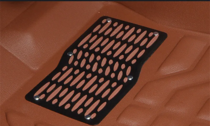 Кожаные автомобильные коврики для Kia sportage 2000-2013 автомобильный Стайлинг на заказ автомобильный коврик