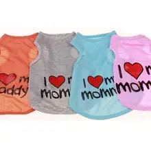 Прекрасная комнатная собачка, одежда для маленьких собак, летняя одежда для собаки, мягкая рубашка для собак, одежда для чихуахуа, одежда для кошек